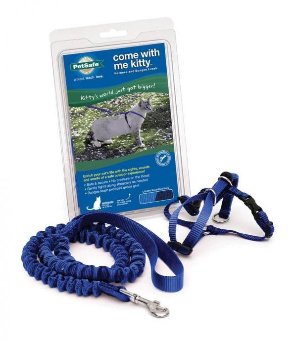 PETSAFE COME WITH ME KITTY HARNESS AND BUNGEE LEASH